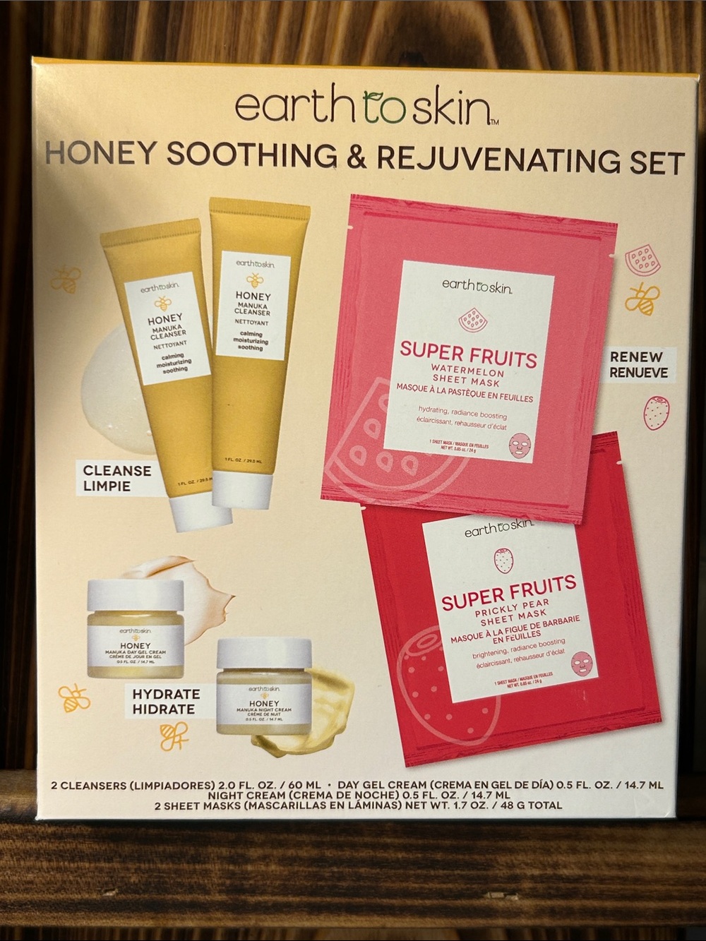 Honey Soothing & Rejuvenating Set โ Pink & Yellow